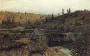 Levitan, Isaak To that evening the Flub Istra painting